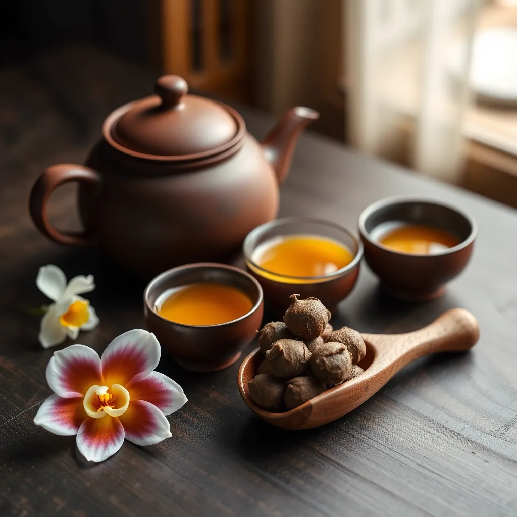 Oolong de hoja enrollada